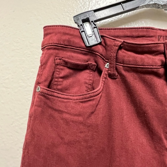 Kut ankle skinny Women's Burgundy Jeans - Picture 5 of 13